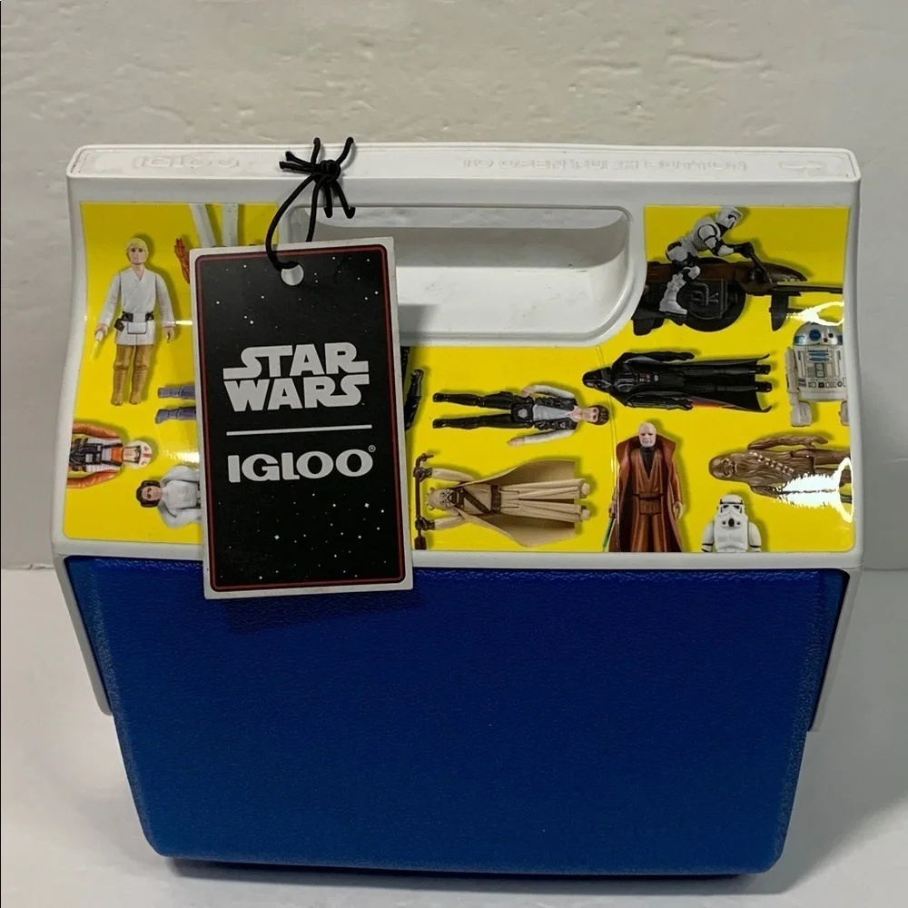 Star Wars Mini Toy Box Cooler 6 Can Igloo Playmate NWT
